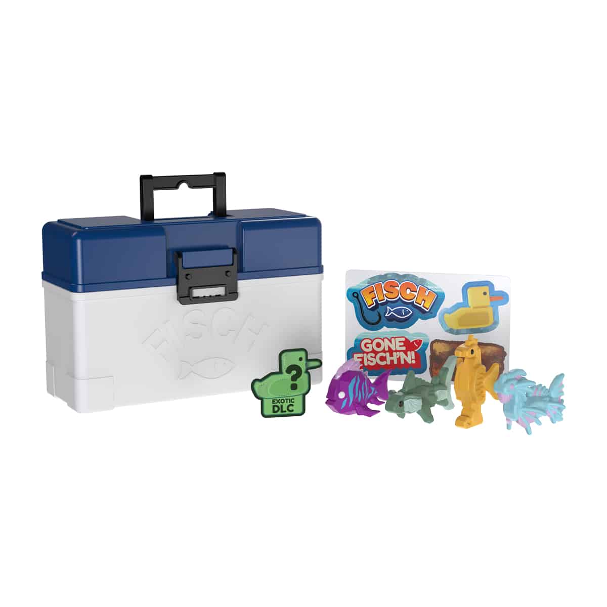 Đồ Chơi Roblox - Hộp Câu Cá 4 Mô Hình Nhân Vật Bí Ẩn FISCH FP5901
