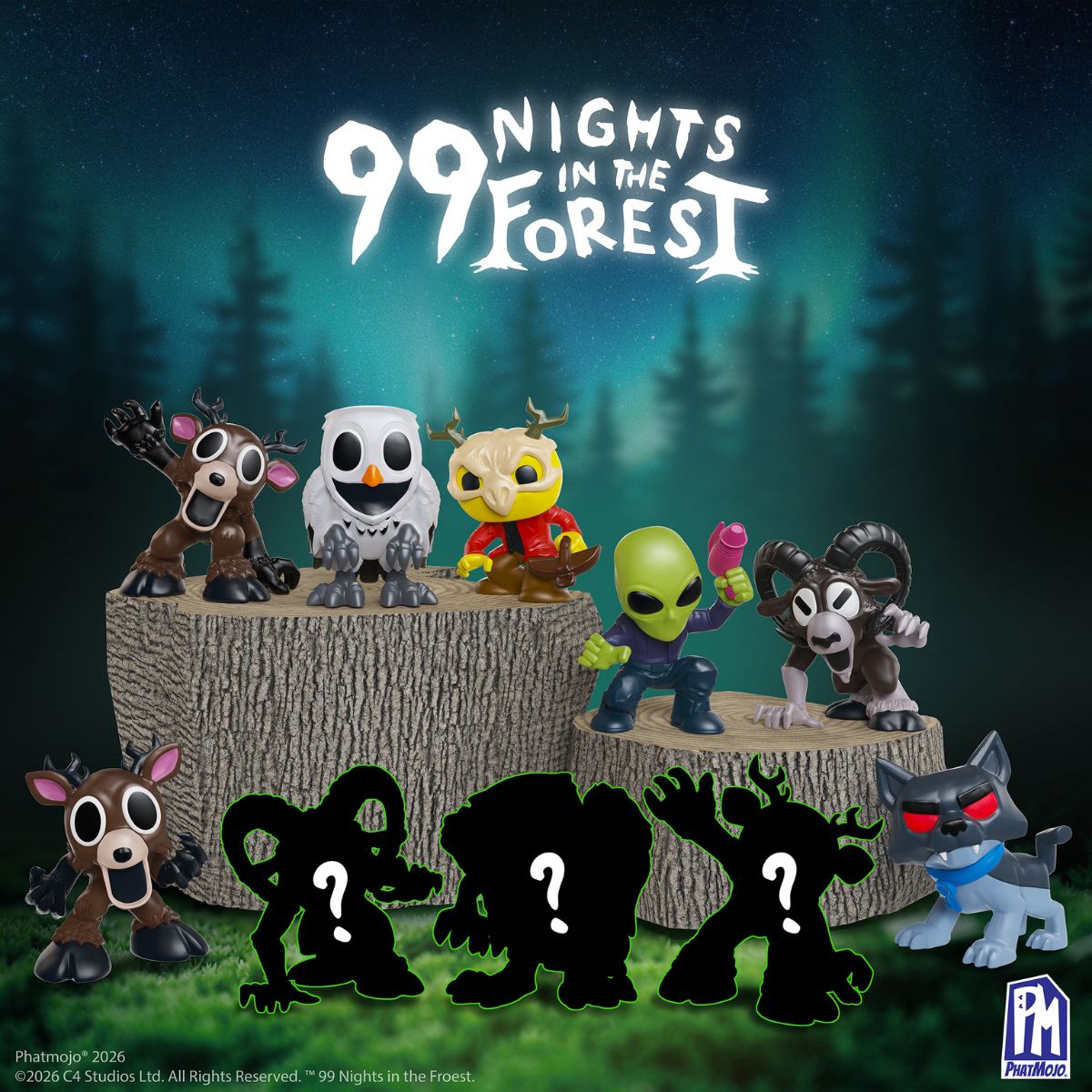 Đồ Chơi Mô Hình Nhân Vật 99 NIGHTS IN THE FOREST MF8301