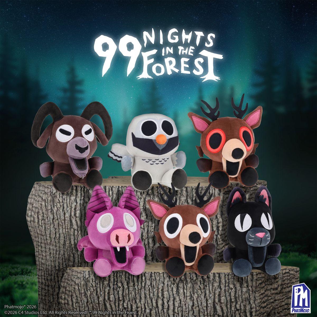 Đồ Chơi Thú Nhồi Bông 99 NIGHTS IN THE FOREST CP8300