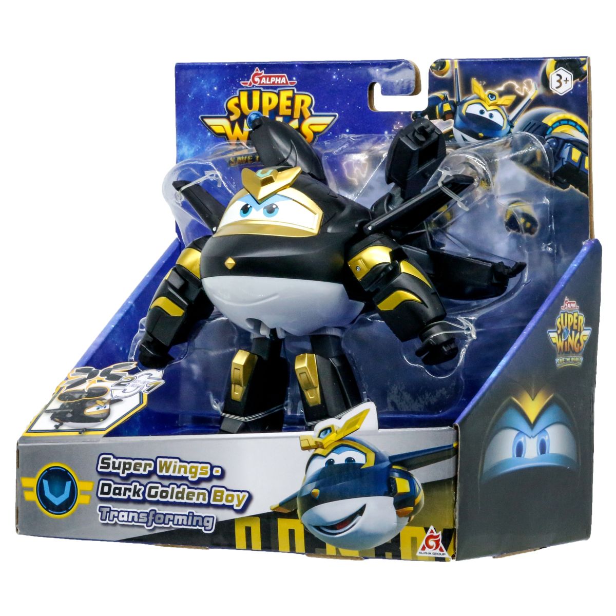 Đồ Chơi Robot Biến Hình Cỡ Lớn Golden AI Hắc Ám SUPERWINGS EU790231H