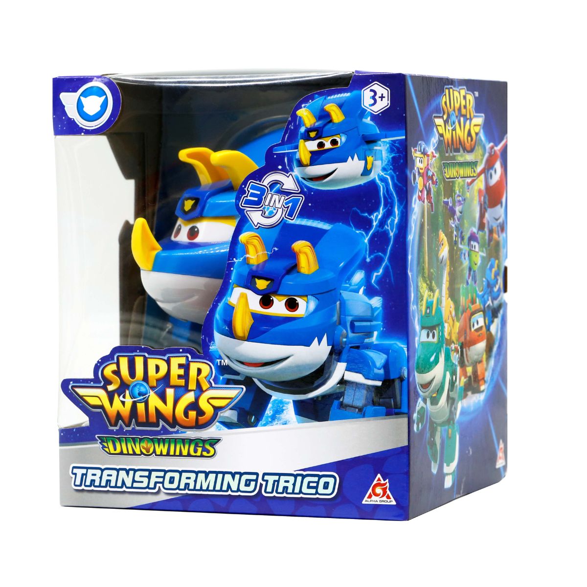Đồ Chơi Robot Biến Hình Cỡ Lớn Khủng Long Trico Siêu Sức Mạnh SUPERWINGS YW790242