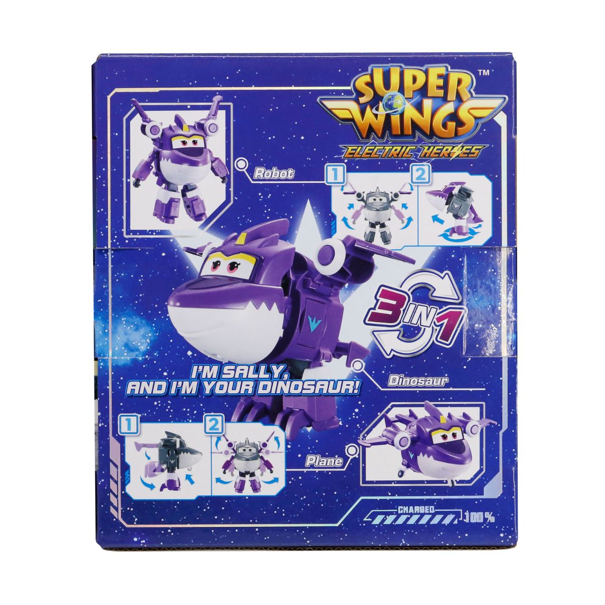Robot Biến Hình Cỡ Lớn Sally Lốc xoáy SUPERWINGS YW780264