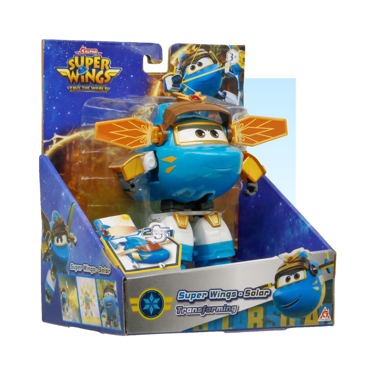 Đồ Chơi Robot Biến Hình Cỡ Lớn Solar Mặt Trời SUPERWINGS EU790248