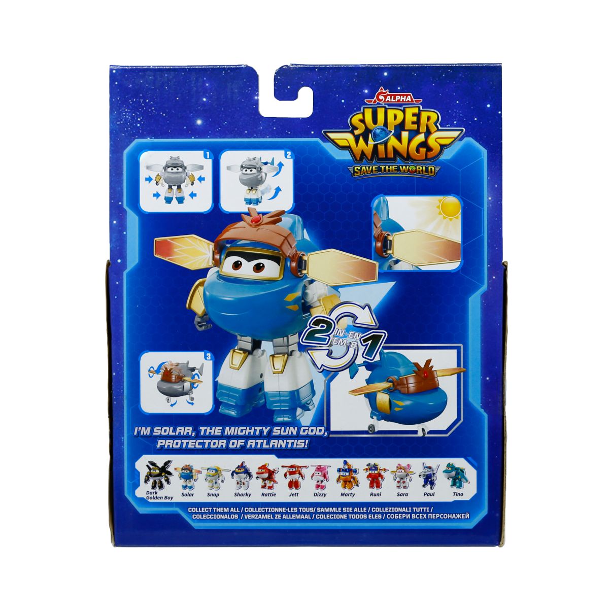Đồ Chơi Robot Biến Hình Cỡ Lớn Solar Mặt Trời SUPERWINGS EU790248