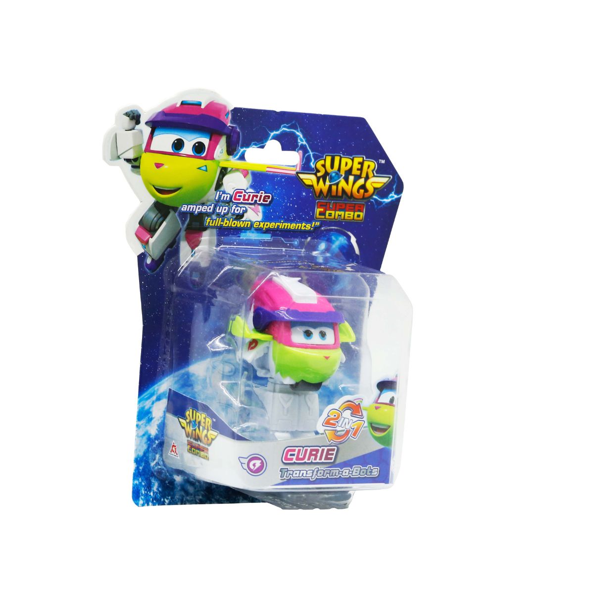 Đồ Chơi Robot Biến Hình Cỡ Nhỏ Curie Khoa Học SUPERWINGS YW790044