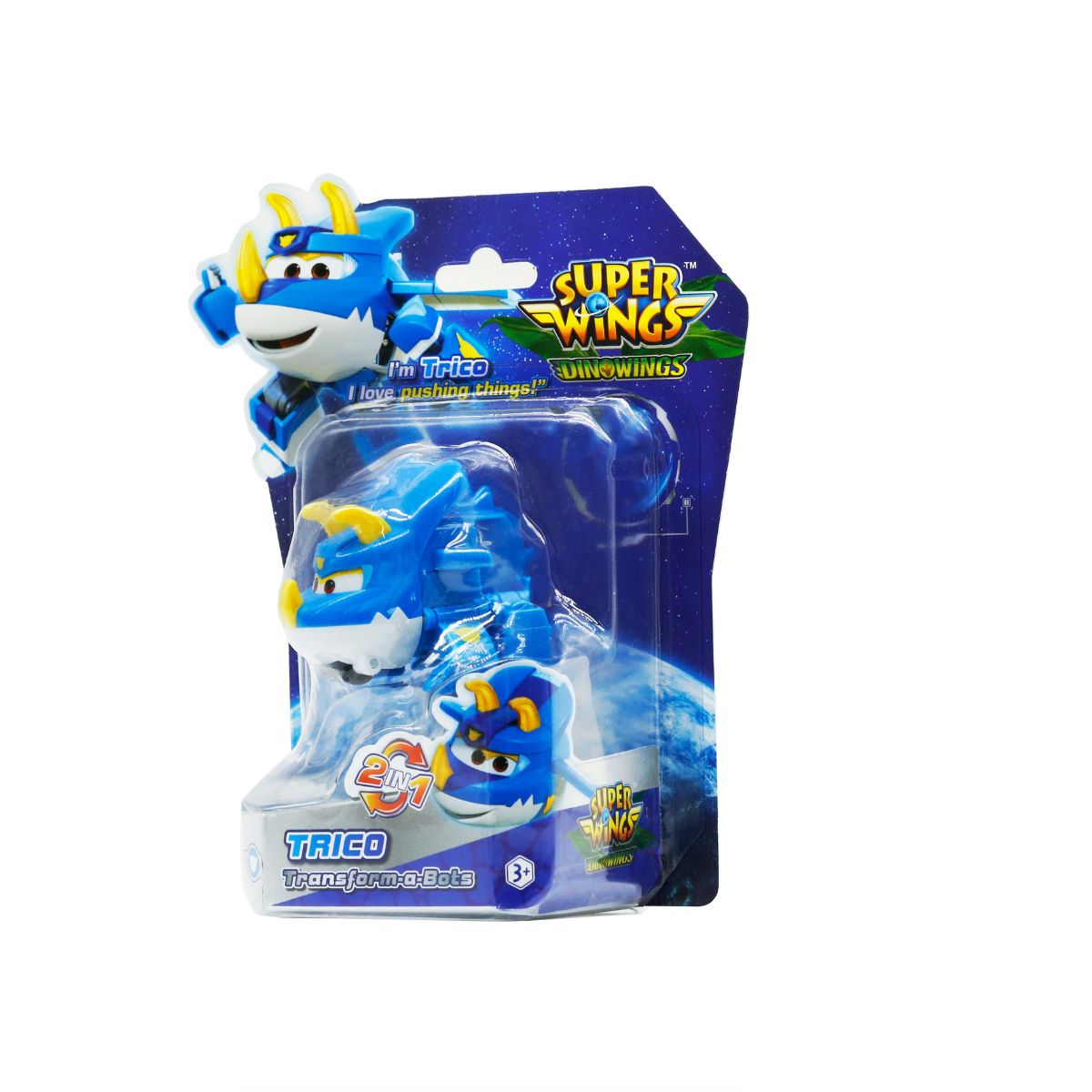 Đồ Chơi Robot Biến Hình Cỡ Nhỏ Khủng Long Trico Siêu Sức Mạnh SUPERWINGS YW790042