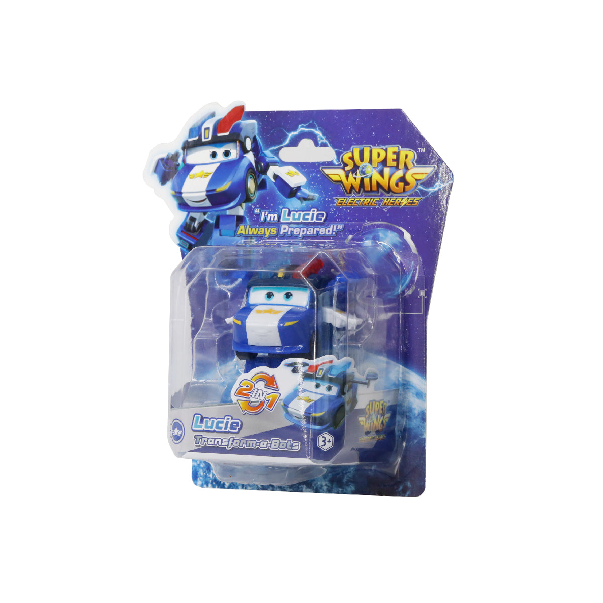 Robot Biến Hình Cỡ Nhỏ Lucie Mưu Trí SUPERWINGS YW780035