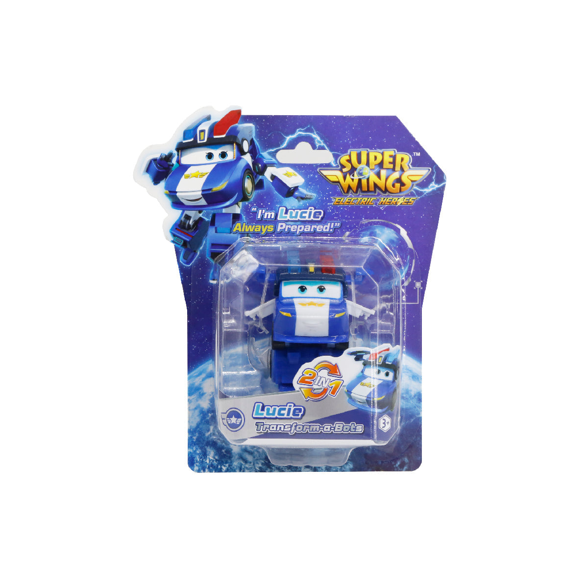 Robot Biến Hình Cỡ Nhỏ Lucie Mưu Trí SUPERWINGS YW780035