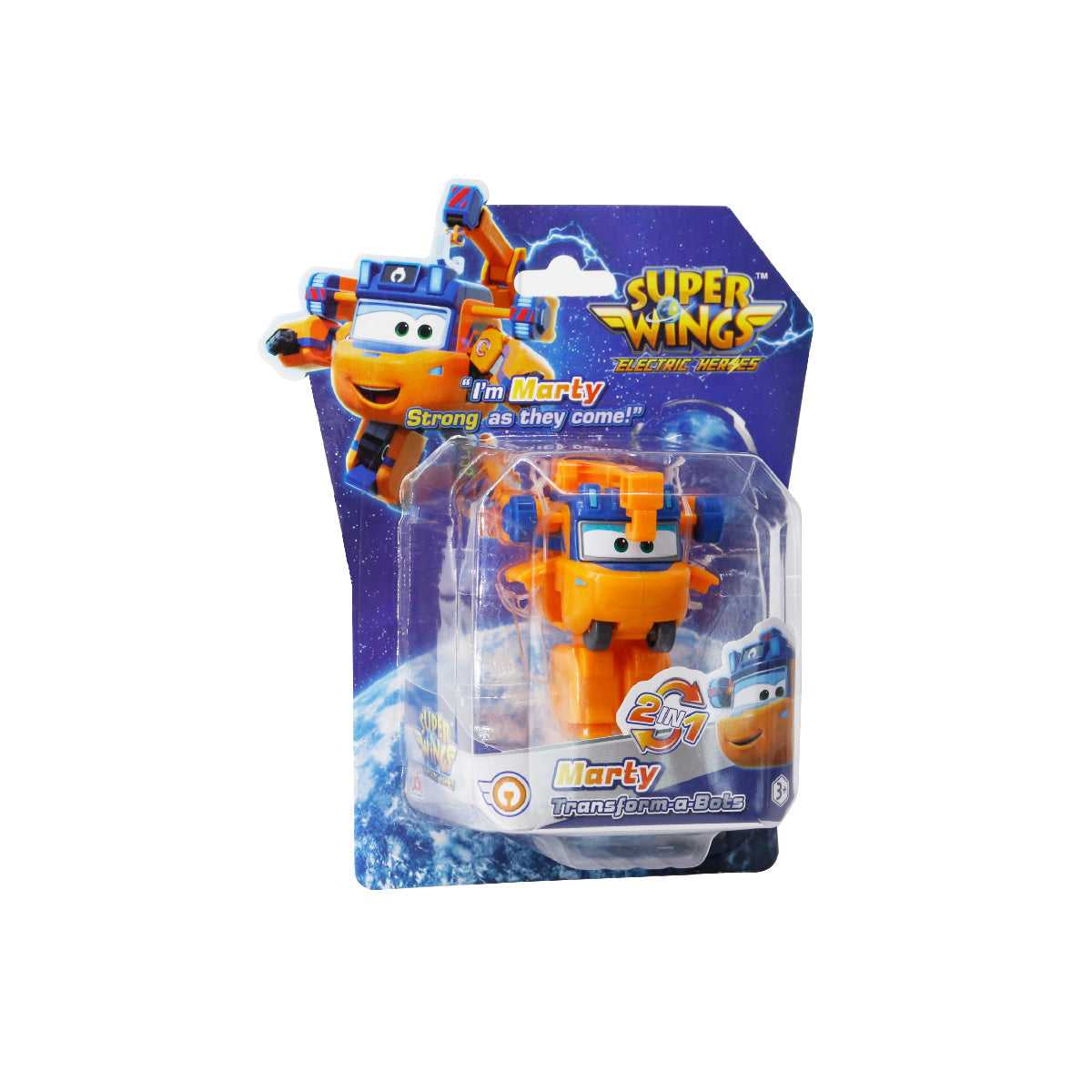 Robot Biến Hình Cỡ Nhỏ Marty Mạnh Mẽ SUPERWINGS YW780034