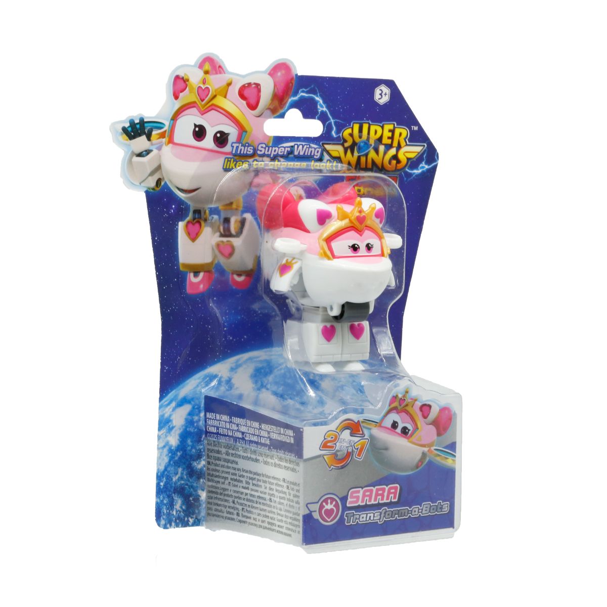 Đồ Chơi Robot Biến Hình Cỡ Nhỏ Sara Hoàng Gia SUPERWINGS EU790046