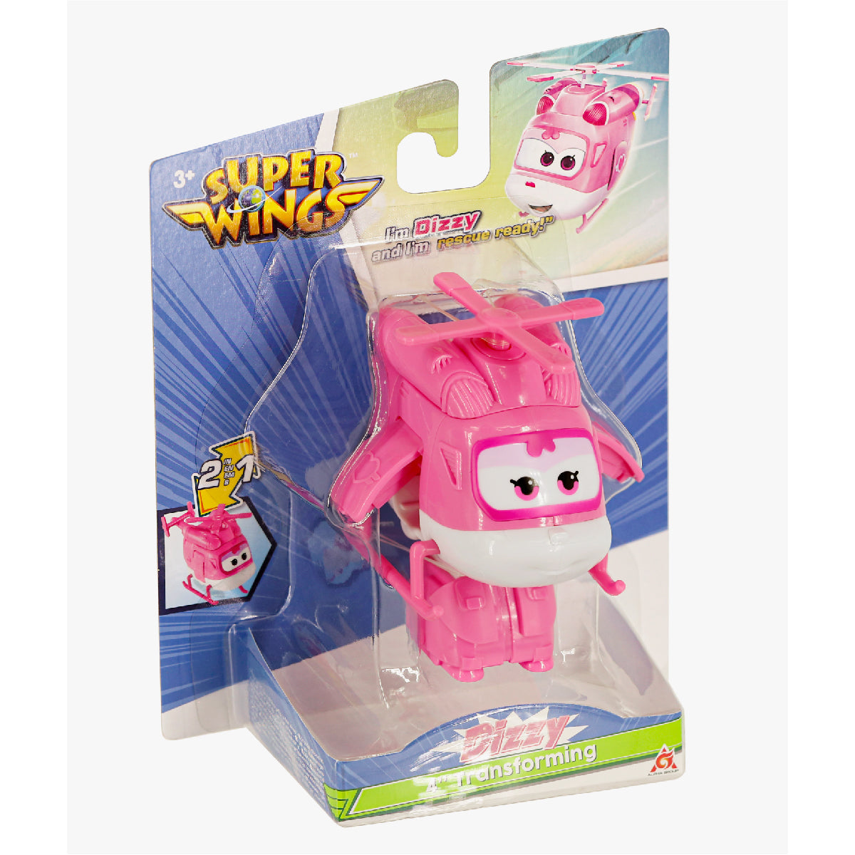 Robot Biến Hình Dizzy Khéo Léo SUPERWINGS EU780622