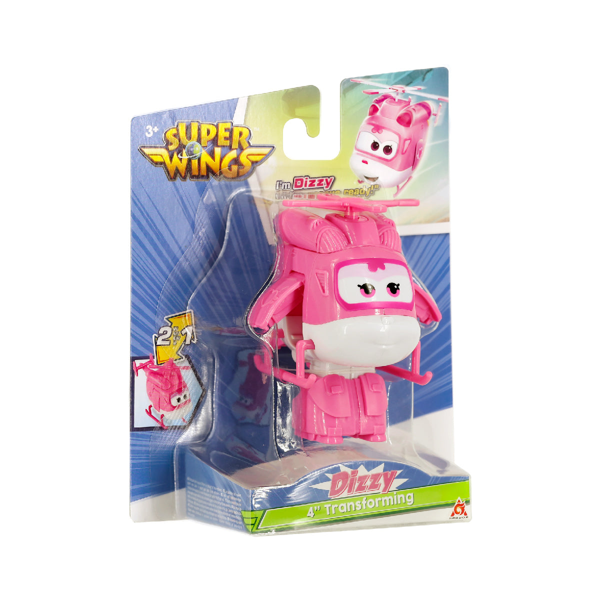 Robot Biến Hình Dizzy Khéo Léo SUPERWINGS EU780622