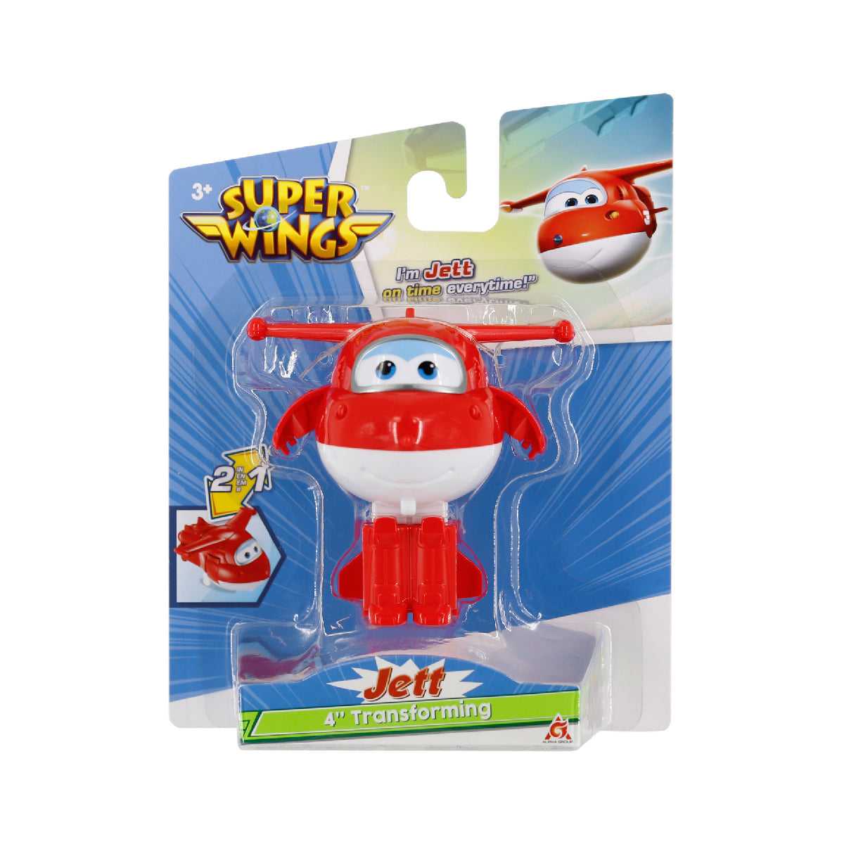 Robot Biến Hình Jett Tia Chớp SUPERWINGS EU780621