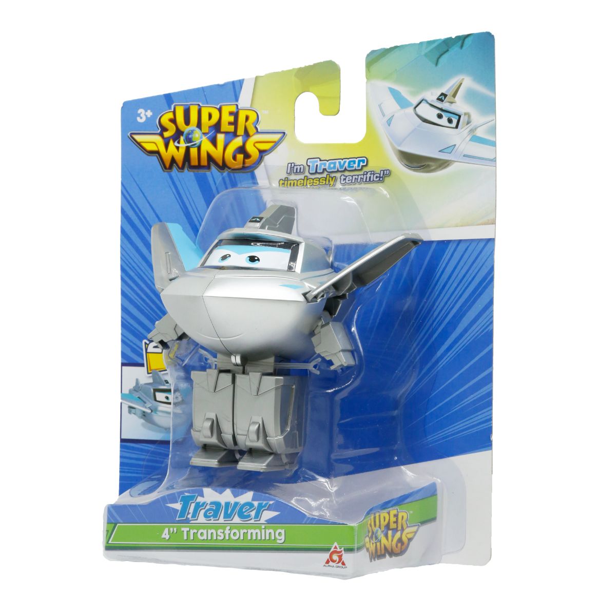 Đồ Chơi Robot Biến Hình Traver Sôi Nổi SUPERWINGS EU780627