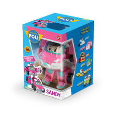 Robot biến hình xe cứu hộ Sandy ROBOCAR POLI MRT0657