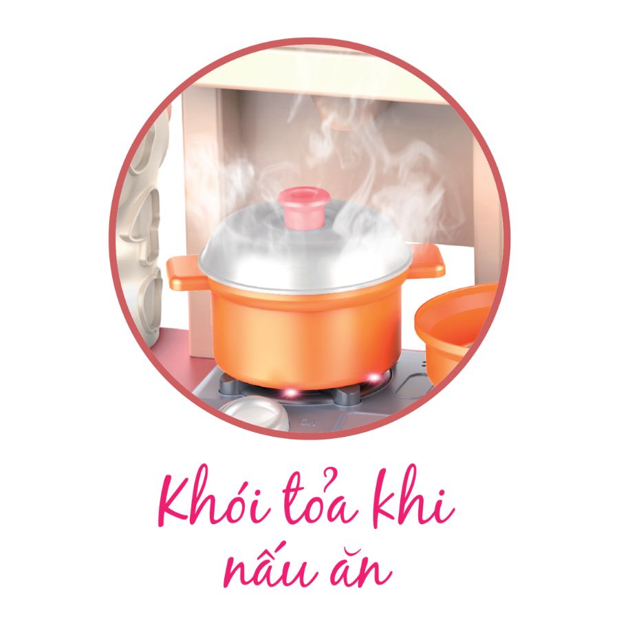 Bộ Nhà Bếp Khổng Lồ 69 Chi Tiết SWEET HEART SH0120