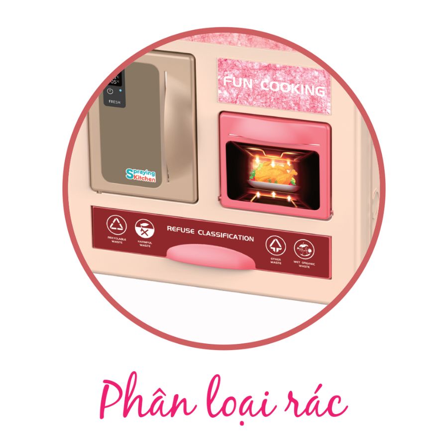 Bộ Nhà Bếp Khổng Lồ 69 Chi Tiết SWEET HEART SH0120