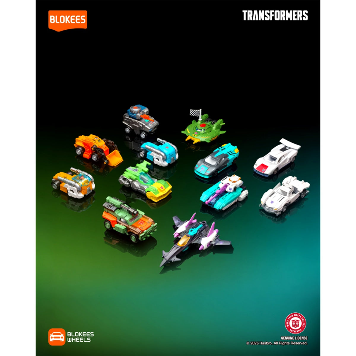 Đồ Chơi Siêu Xe Blokees Wheels Transformers Bộ Sưu Tập 02 BLOKEES 75679