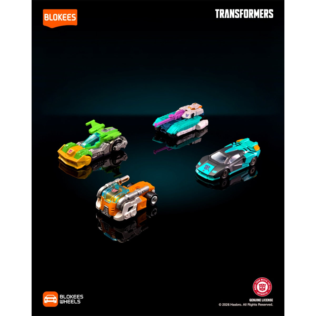Đồ Chơi Siêu Xe Blokees Wheels Transformers Bộ Sưu Tập 02 BLOKEES 75679