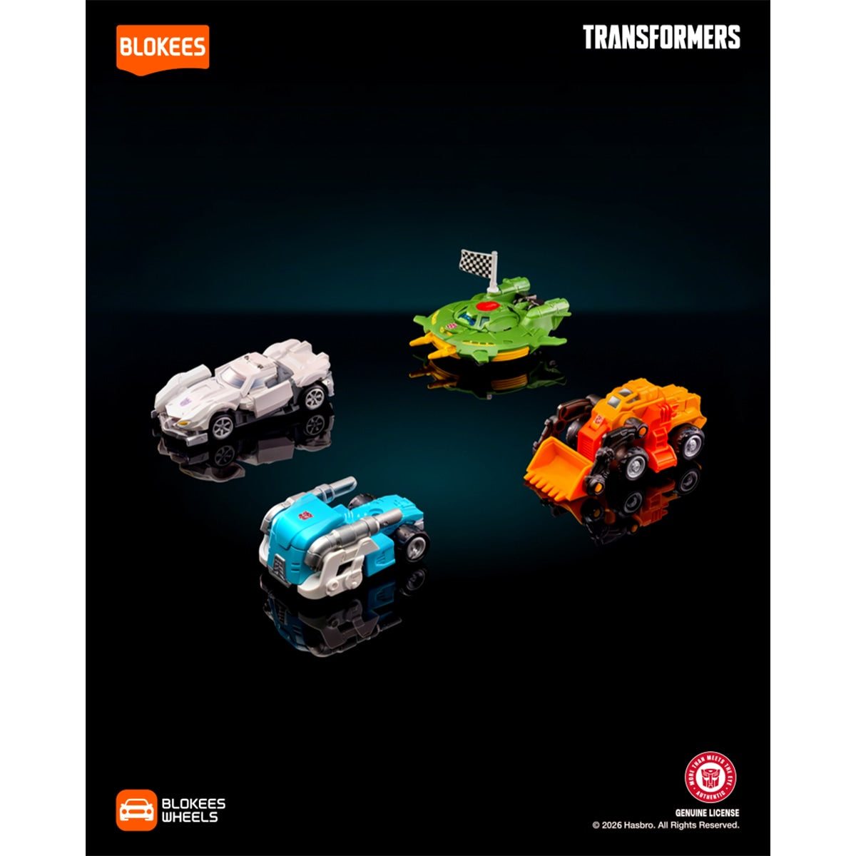 Đồ Chơi Siêu Xe Blokees Wheels Transformers Bộ Sưu Tập 02 BLOKEES 75679