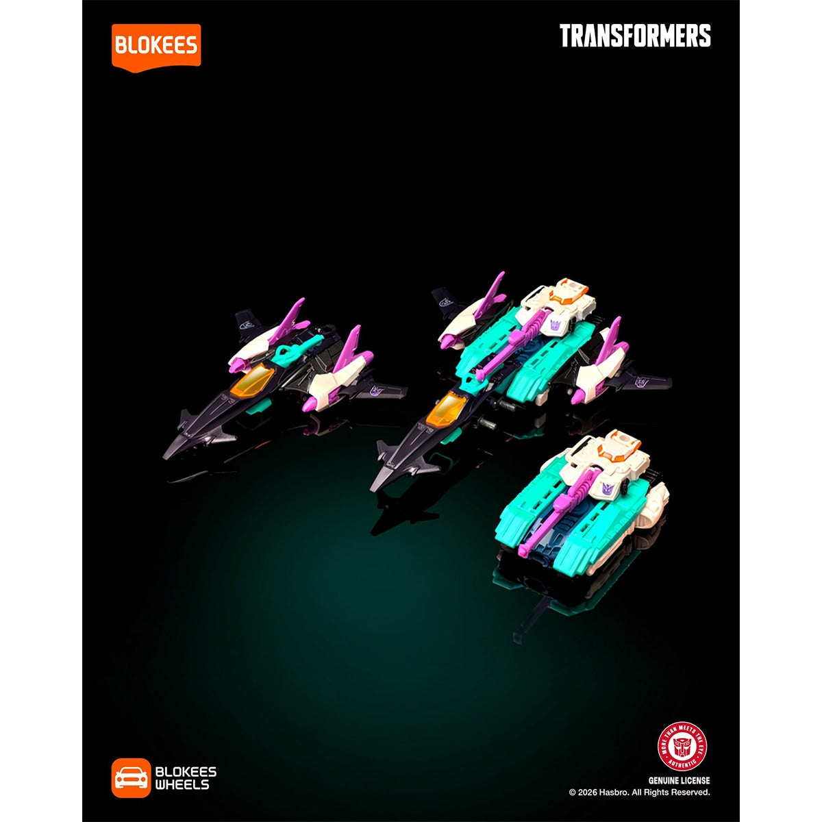 Đồ Chơi Siêu Xe Blokees Wheels Transformers Bộ Sưu Tập 02 BLOKEES 75679