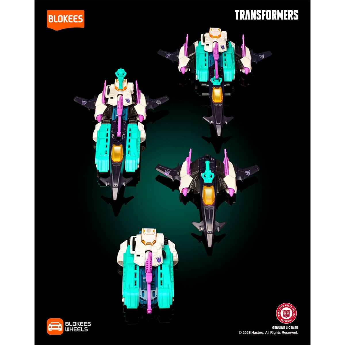Đồ Chơi Siêu Xe Blokees Wheels Transformers Bộ Sưu Tập 02 BLOKEES 75679