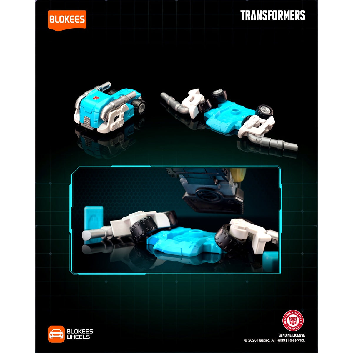 Đồ Chơi Siêu Xe Blokees Wheels Transformers Bộ Sưu Tập 02 BLOKEES 75679