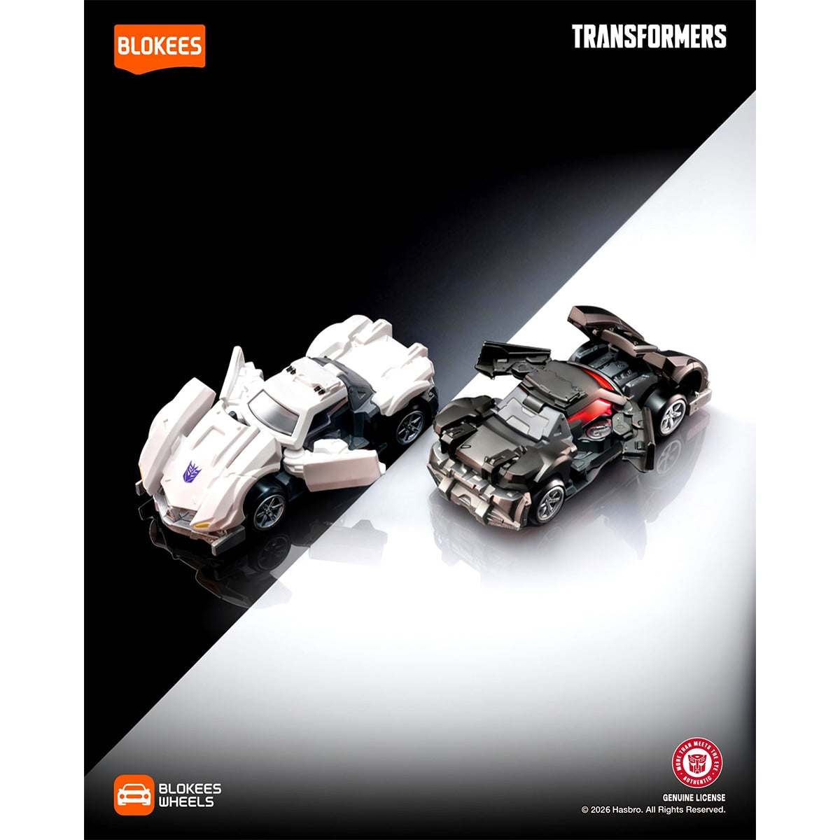Đồ Chơi Siêu Xe Blokees Wheels Transformers Bộ Sưu Tập 02 BLOKEES 75679