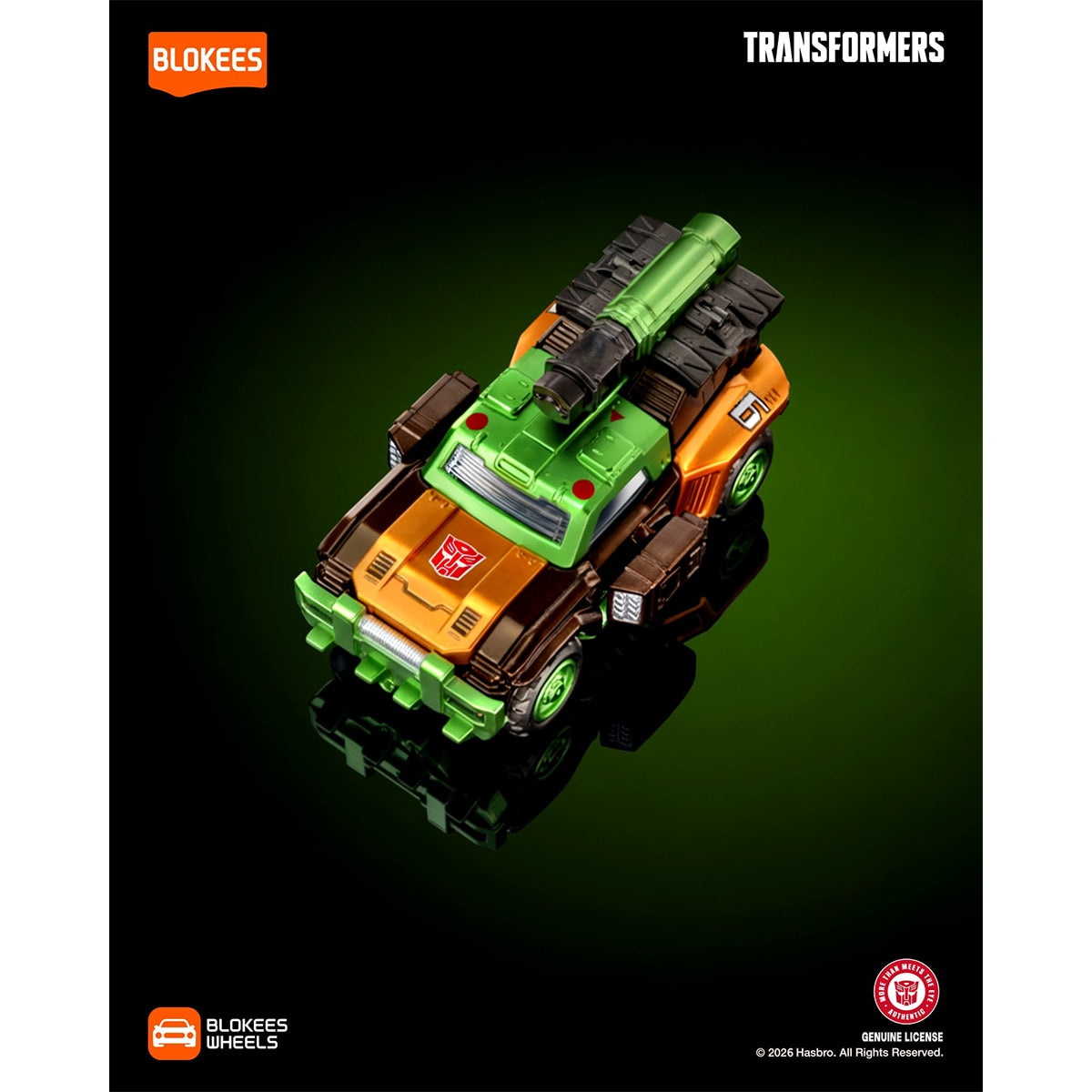 Đồ Chơi Siêu Xe Blokees Wheels Transformers Bộ Sưu Tập 02 BLOKEES 75679