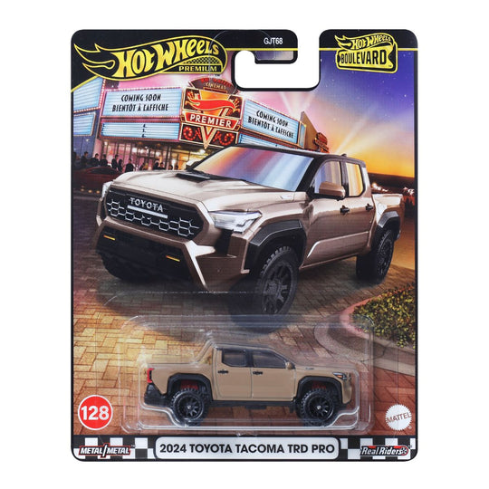 Boulevard Supercar Model Toy - 2024 Toyota Tacoma (New) Hot Wheels GJT68