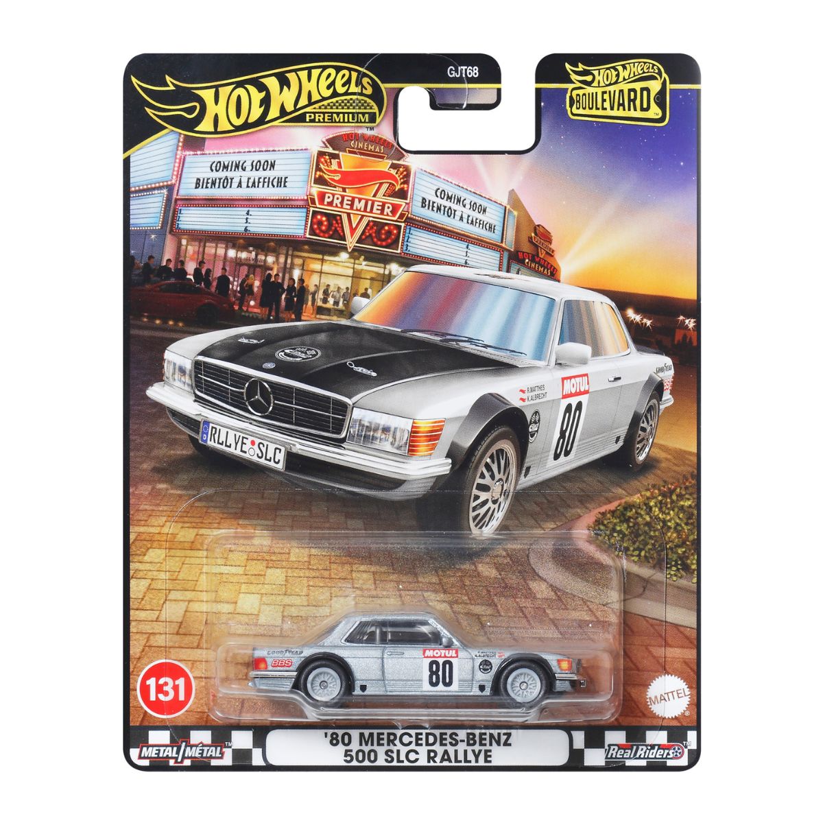 Đồ Chơi Siêu Xe Boulevard - Mercedes 500 SLC HOT WHEELS GJT68