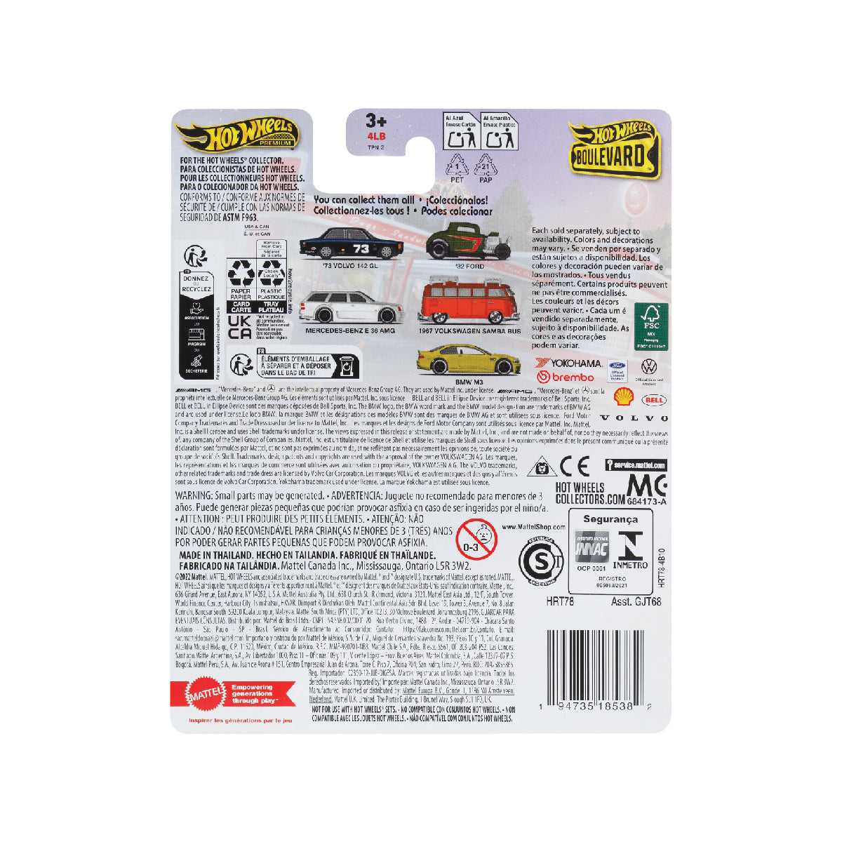 Siêu Xe Boulevard - Mercedes-Benz Amg E36 Estate Custom HOT WHEELS GJT68