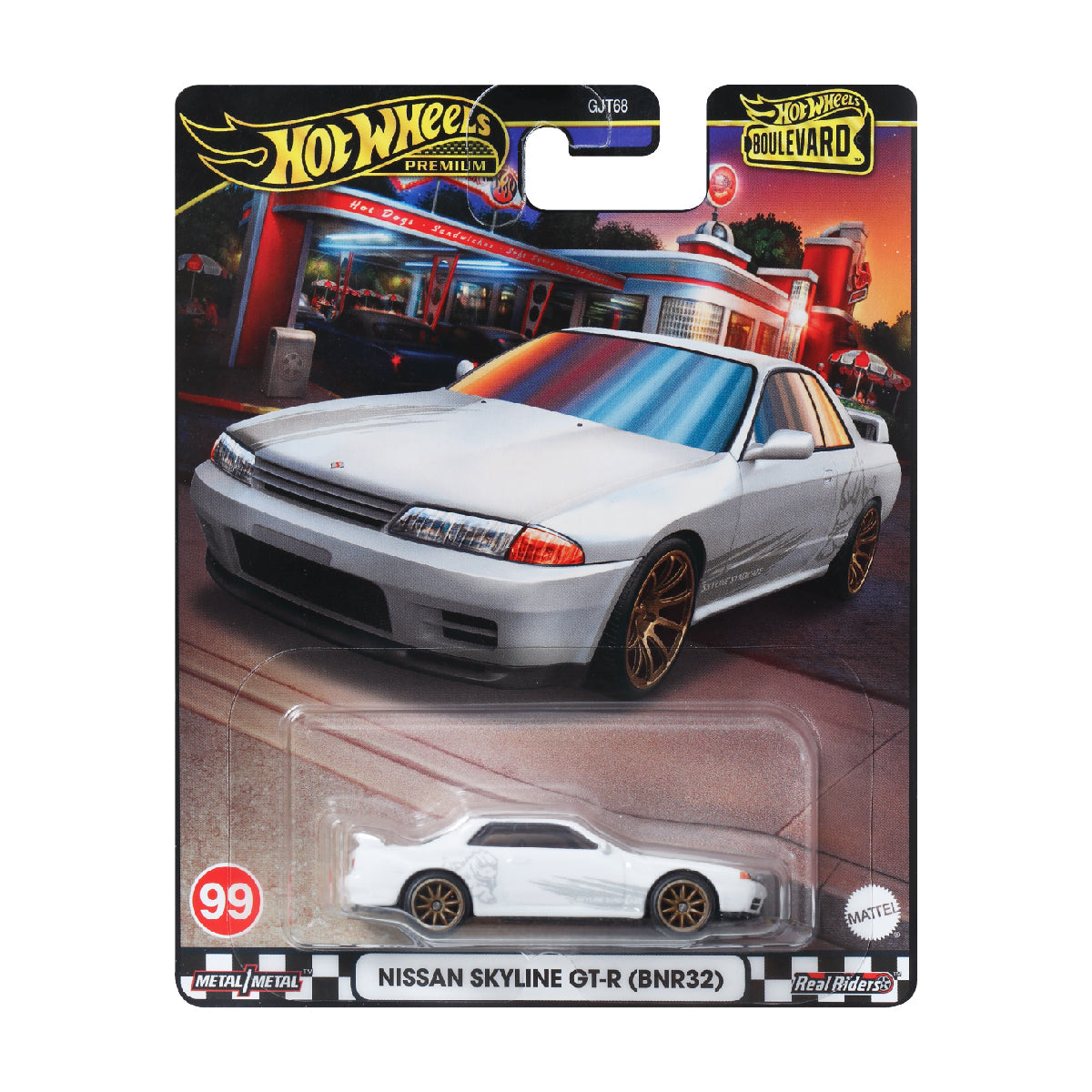 Siêu xe BOULEVARD NISSAN SKYLINE R-32 Hot Wheels GJT68