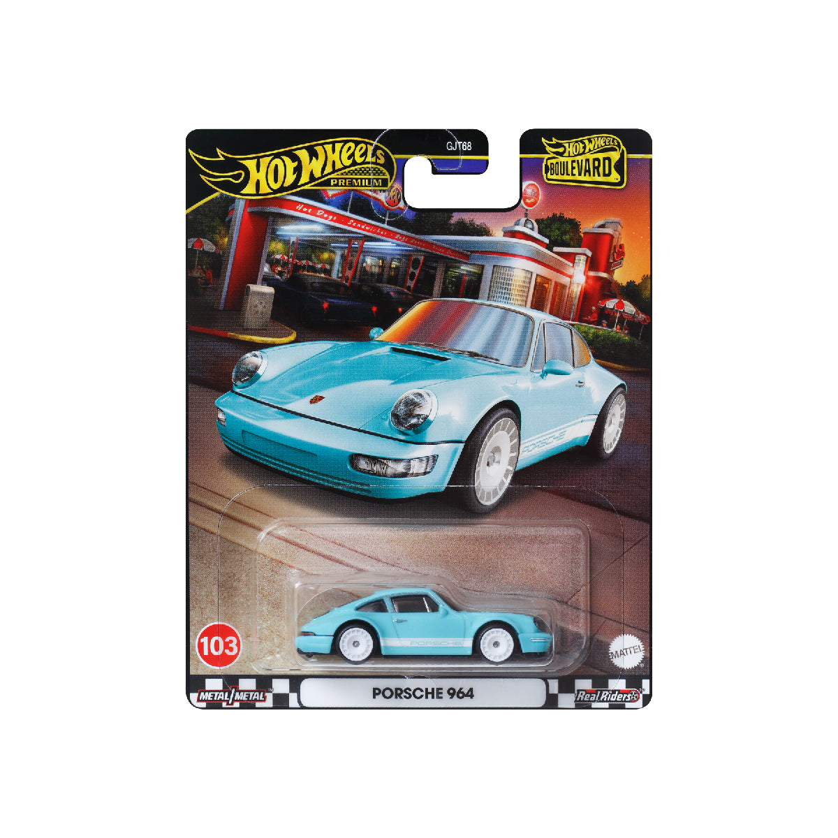 Siêu xe BOULEVARD BOULEVARD PORSCHE 964 Hot Wheels GJT68