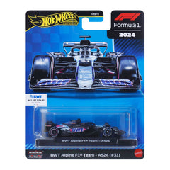 Đồ Chơi Mô Hình Siêu Xe đua F1 Bwt Alpine F1 HOT WHEELS HRV11