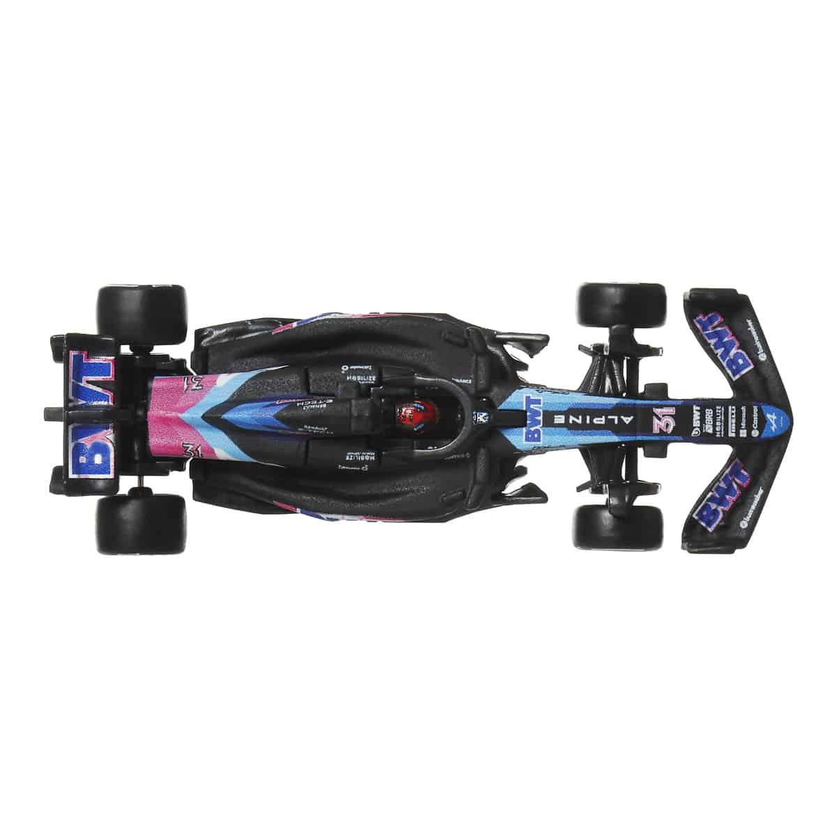 Đồ Chơi Mô Hình Siêu Xe đua F1 Bwt Alpine F1 HOT WHEELS HRV11