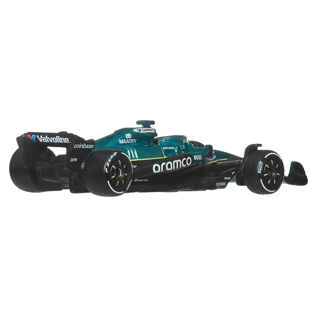 Đồ Chơi Siêu Xe Đua F1 Race Team Aston Martin - Tay Đua Số 18 HOT WHEELS JKD87/HRV11
