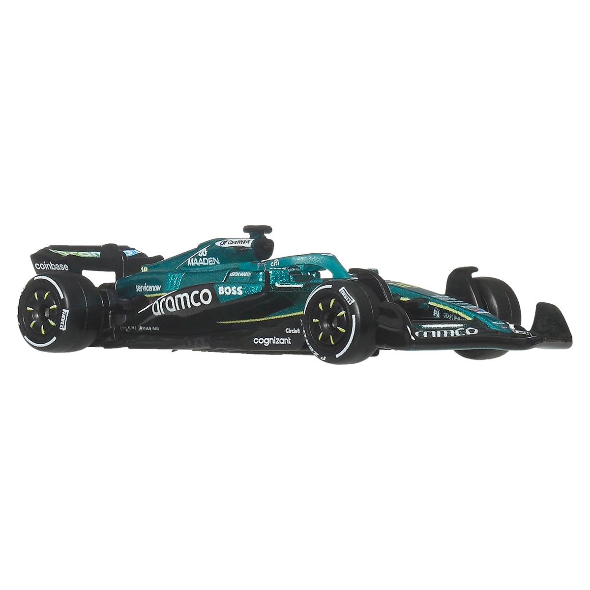Đồ Chơi Siêu Xe Đua F1 Race Team Aston Martin - Tay Đua Số 18 HOT WHEELS JKD87/HRV11