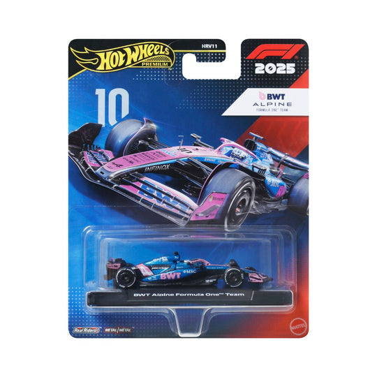 Đồ Chơi Siêu Xe Đua F1 Team Alpine - Tay Đua 10 HOT WHEELS JKD82/HRV11