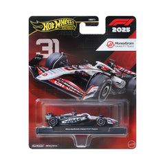 Hot Wheels F1 Haas Team Racing Supercar Toy - Driver 31 HRV11