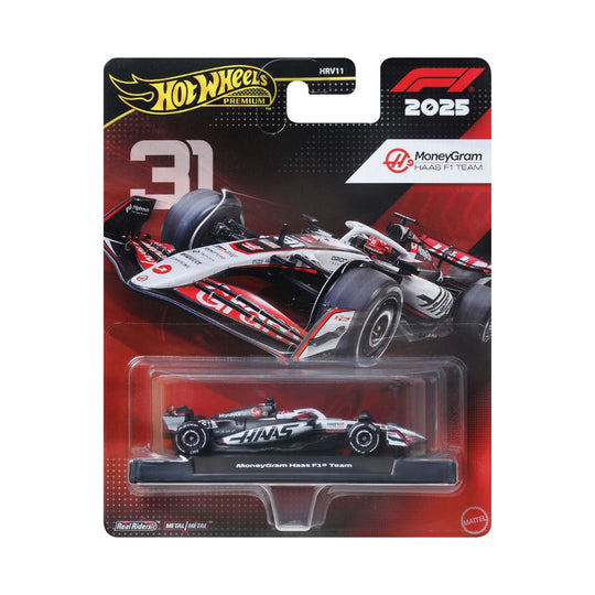 Đồ Chơi Siêu Xe Đua F1 Team Haas - Tay Đua 31 HOT WHEELS HRV11