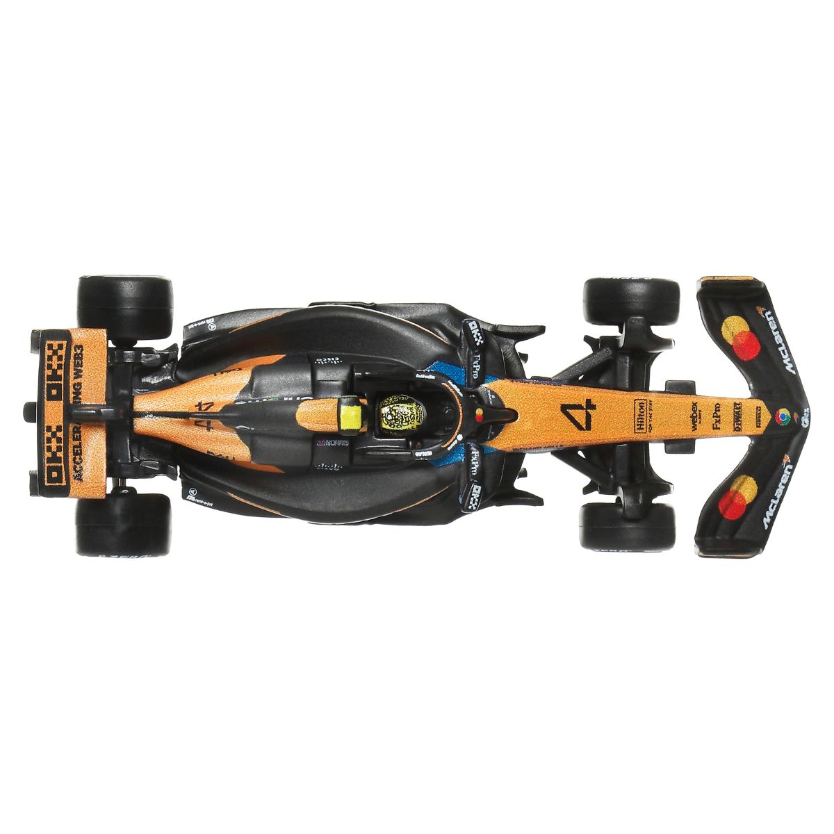 Đồ Chơi Siêu Xe Đua F1 Team Mclaren - Tay Đua 04 HOT WHEELS HRV11