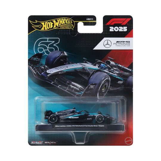 Đồ Chơi Siêu Xe Đua F1 Team Mercedes-Benz - Tay Đua 63 HOT WHEELS HRV11