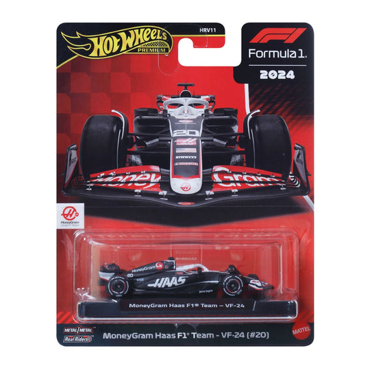Đồ Chơi Mô Hình Siêu Xe Đua F1 Team Moneygram Haas F1 HOT WHEELS HRV11