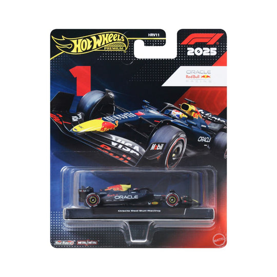 Đồ Chơi Siêu Xe Đua F1 Team Oracle Red Bull - Tay Đua 01 HOT WHEELS JKD83/HRV11