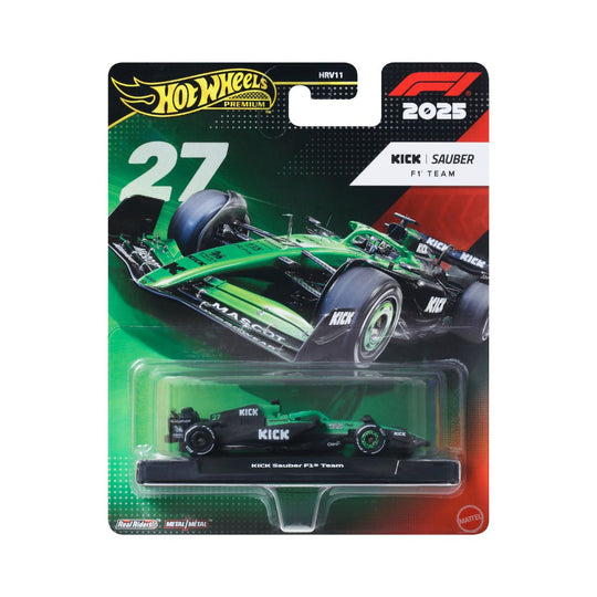 Đồ Chơi Siêu Xe Đua F1 Team Sauber - Tay Đua 27 HOT WHEELS JKD84/HRV11