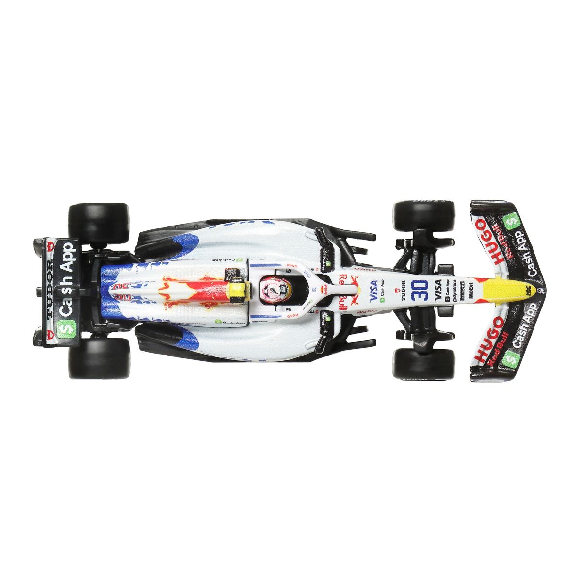 Đồ Chơi Siêu Xe Đua F1 Team Vcarb - Tay Đua 30 HOT WHEELS HRV11