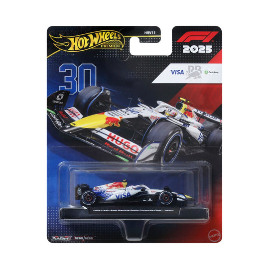 Đồ Chơi Siêu Xe Đua F1 Team Vcarb - Tay Đua 30 HOT WHEELS HRV11