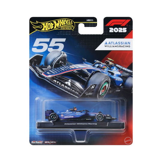 Đồ Chơi Siêu Xe Đua F1 Team Williams - Tay Đua 55 HOT WHEELS JKD85/HRV11