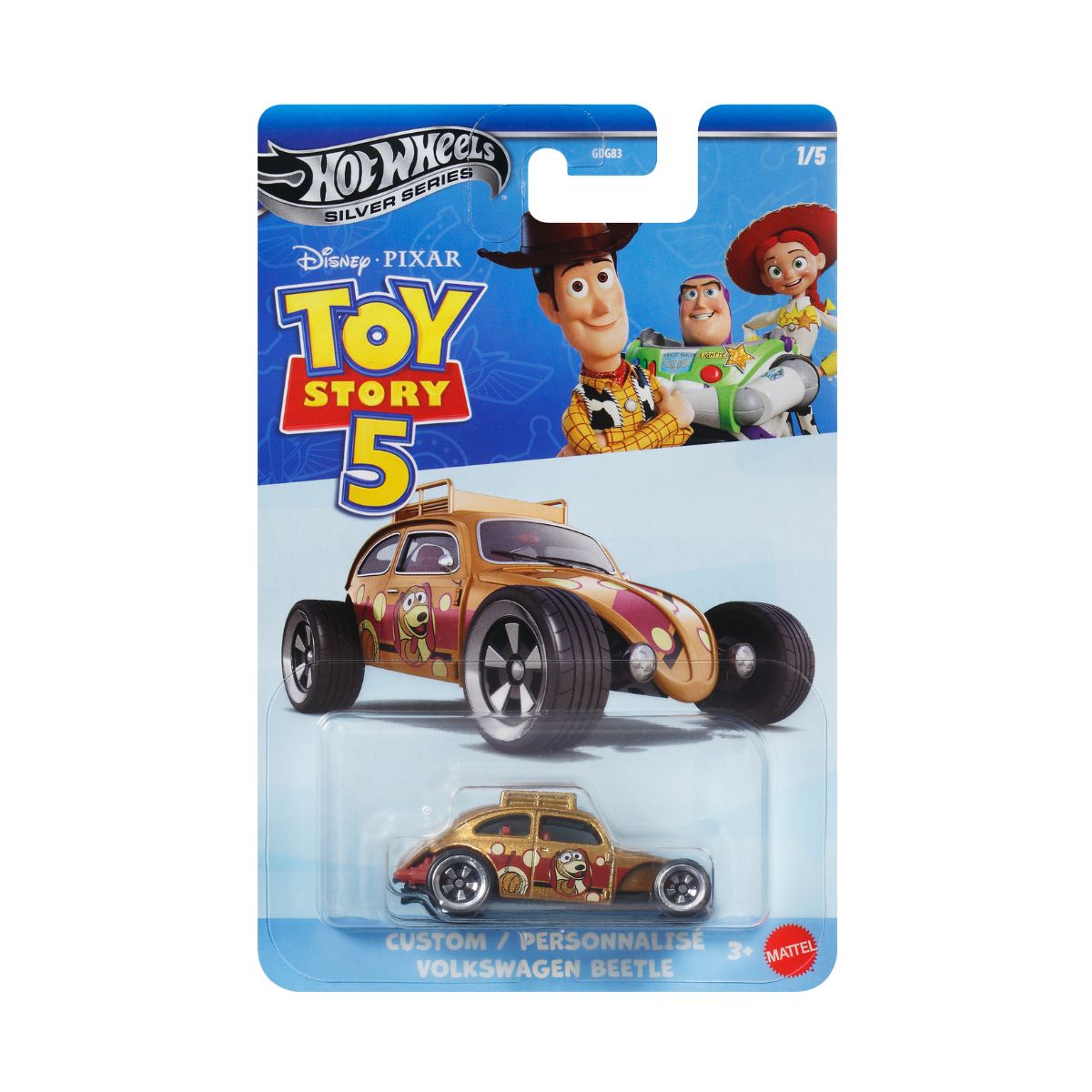Đồ Chơi Siêu Xe Entertainment - Custom Volkswagen Beetle HOT WHEELS JKX30/GDG83